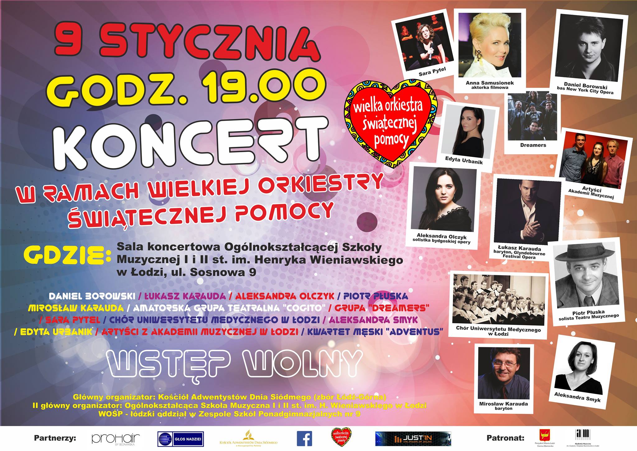 Koncert charytatywny w Łodzi – Zaproszenie